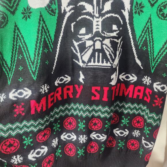 Dark Vader ''Merry Sithmas'' Christmas sweater men's XXL - Picture 3 of 7